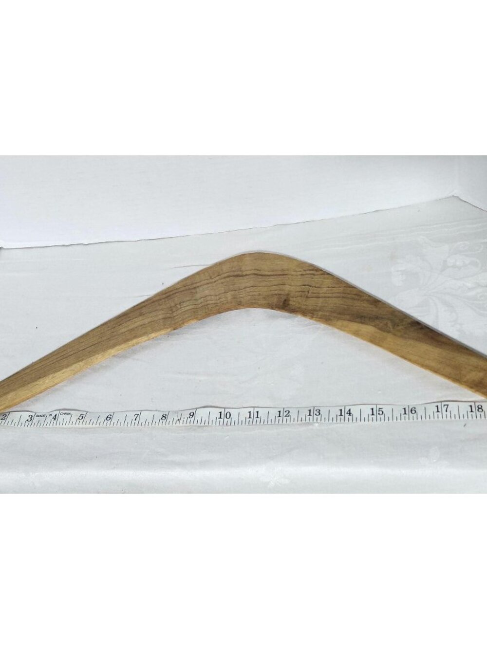 Vintage Aboriginal Hunting Boomerang Hand Carved Wood  Pitjantjatjara  Decor